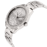 Original Guess Ladies Watch W0987L1 Silver Strap with Silver Dial-36mm-1