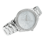 Original Guess Ladies Watch W0987L1 Silver Strap with Silver Dial-36mm-1