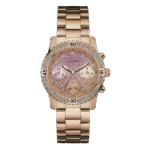 Original Guess Women's Multi Color Dial Stainless Steel Band Watch - W0774L3 - 38mm