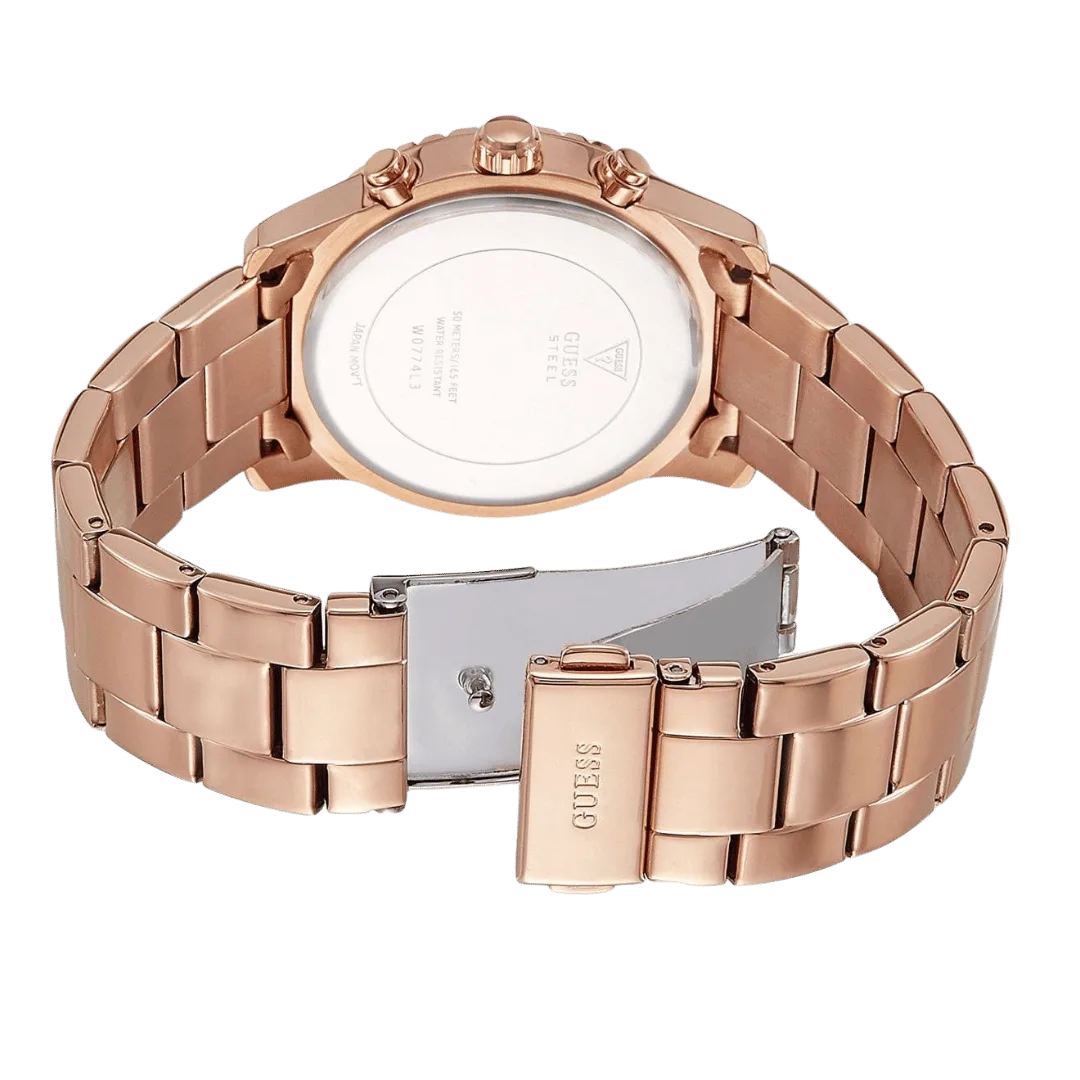 Original Guess Women's Multi Color Dial Stainless Steel Band Watch-W0774L3-38mm-7