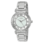 Original Guess Women’s Watch W0831L1 Silver steel strap 34mm-1