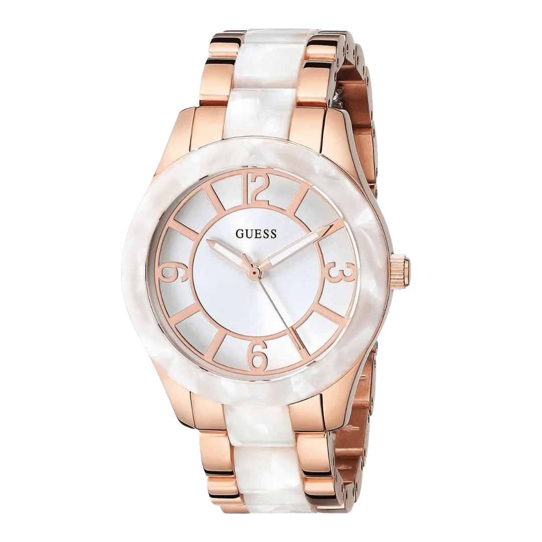 Original Guess-Women's watch W0074L2 Rose Gold Ribbon-36mm-2