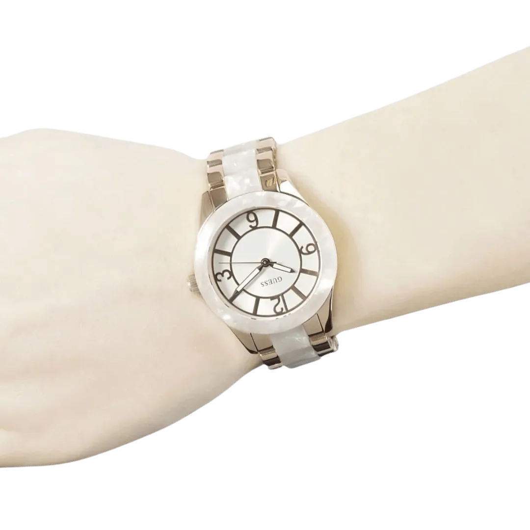 Original Guess-Women's watch W0074L2 Rose Gold Ribbon-36mm-3