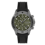 Original Hugo Boss Knight Watch Black 1513967 Black, Unitalla- 45mm