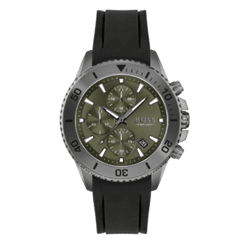 Original Hugo Boss Knight Watch Black 1513967 Black, Unitalla- 45mm