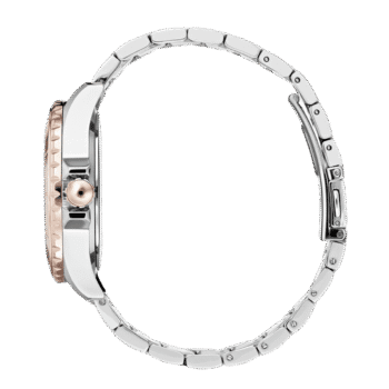 Original Hugo Boss Ladies Silver:Rose Gold Steel Bracelet Watch 1502446-40mm-3