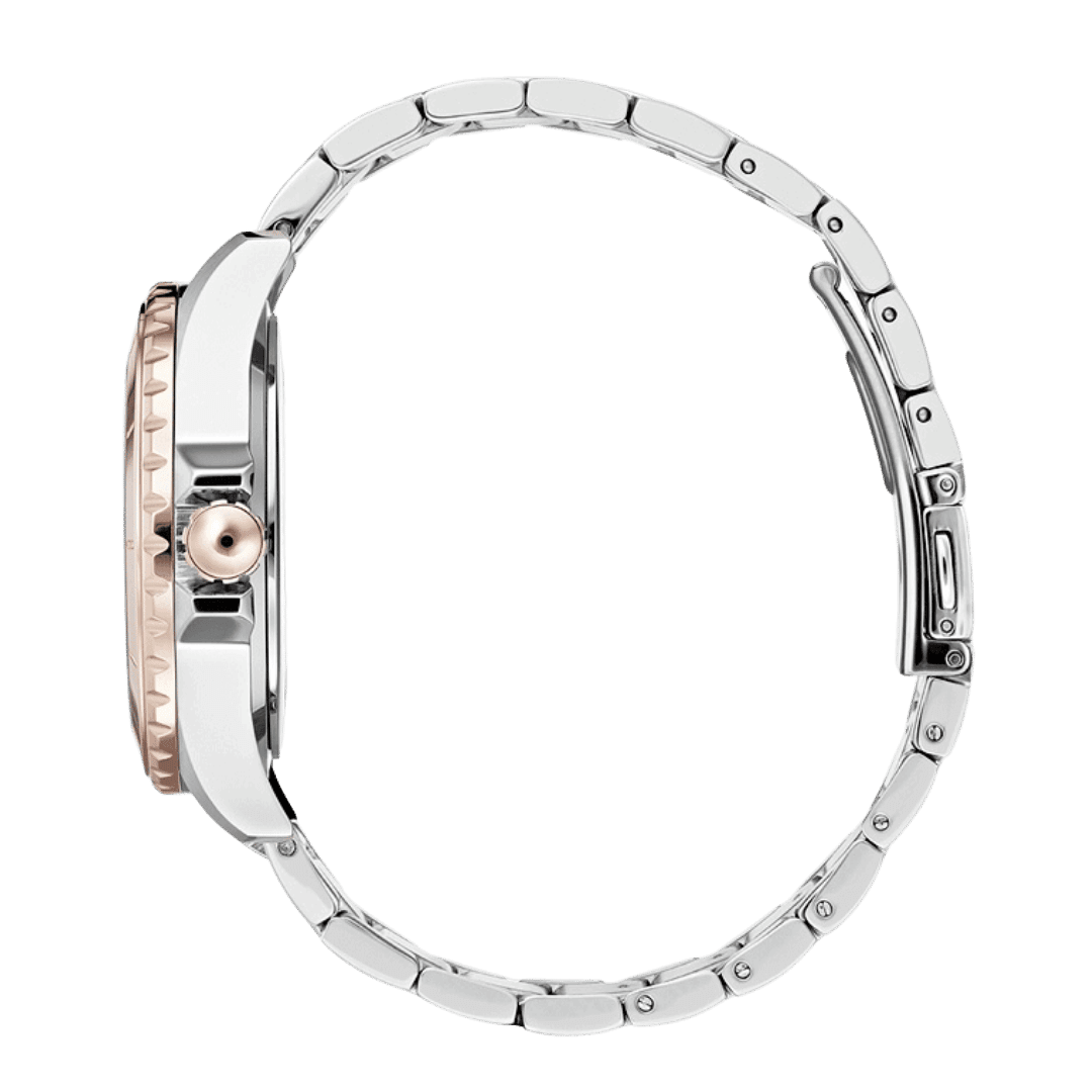 Original Hugo Boss Ladies Silver:Rose Gold Steel Bracelet Watch 1502446-40mm-3 Original Hugo Boss Ladies Silver:Rose Gold Steel Bracelet Watch 1502446-40mm-3
