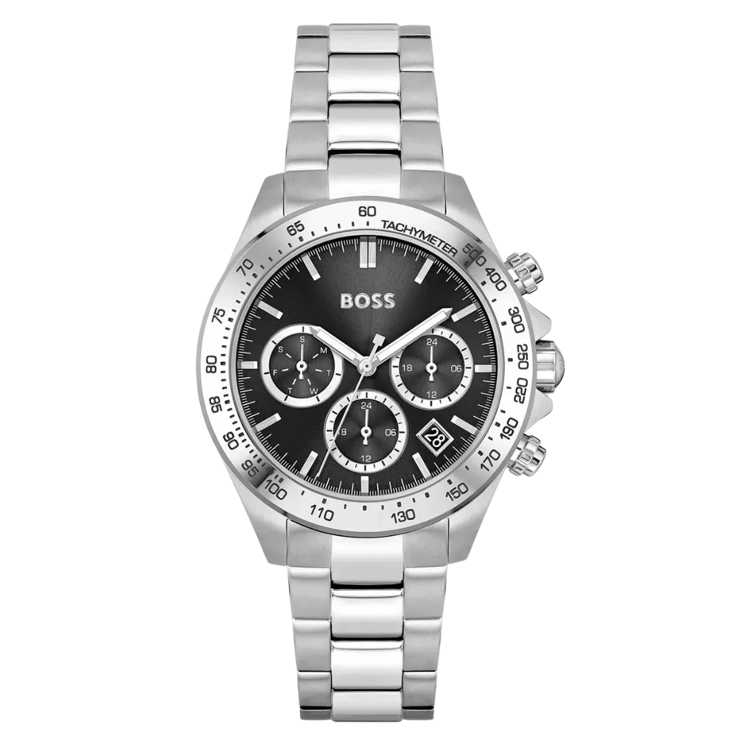 Original Hugo Boss Lady Silver Color Watch 1502614-S007 Silver Unitalla bracelet-1