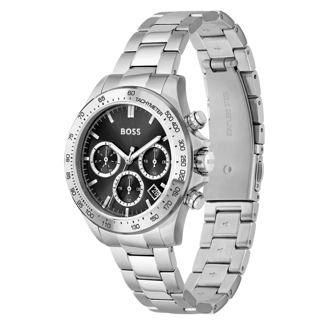 Original Hugo Boss Lady Silver Color Watch 1502614-S007 Silver Unitalla bracelet-2