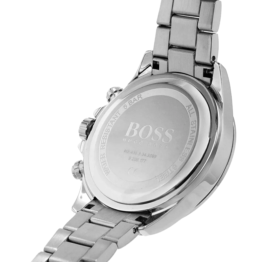 Original Hugo Boss Lady Silver Color Watch 1502614-S007 Silver Unitalla bracelet-4