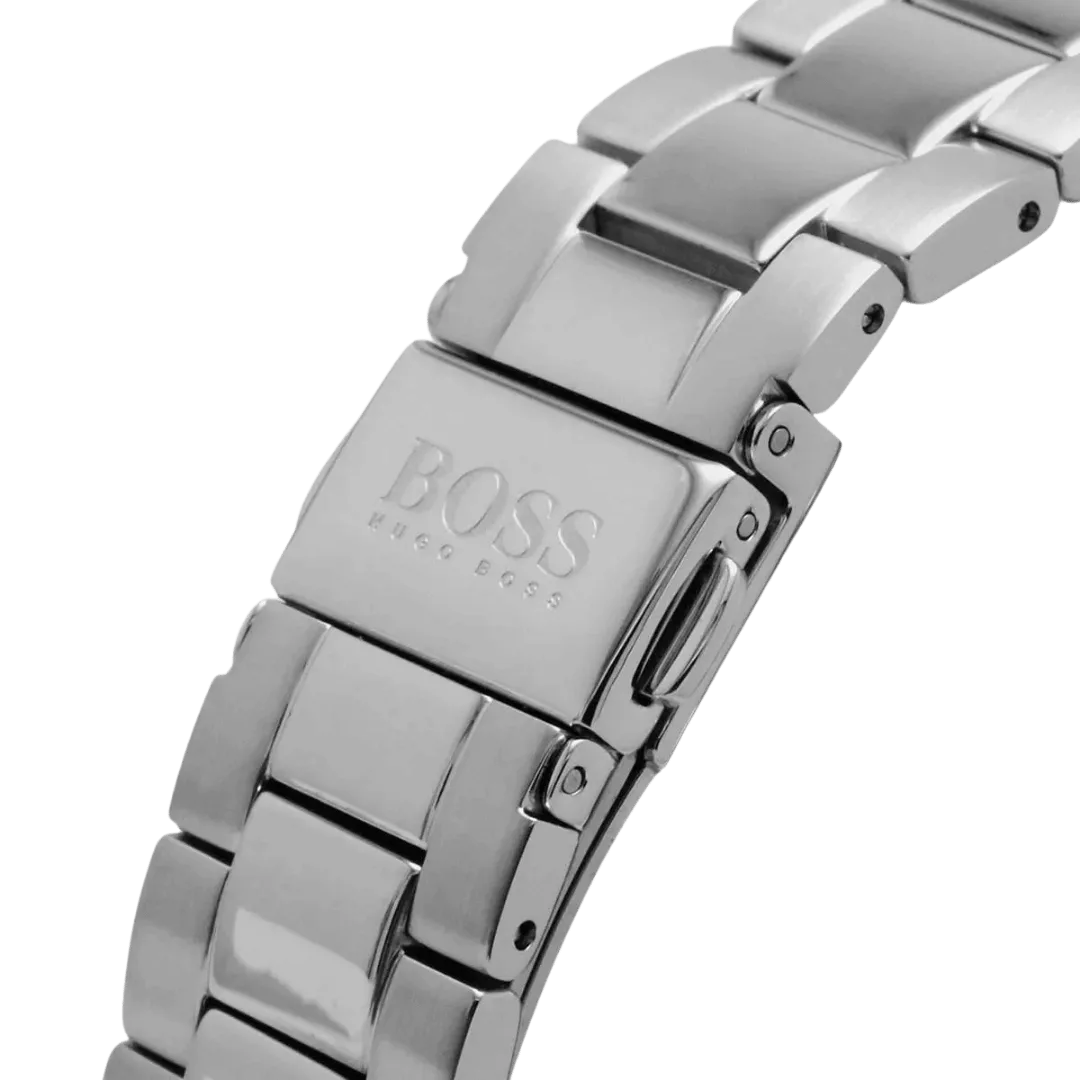Original Hugo Boss Lady Silver Color Watch 1502614-S007 Silver Unitalla bracelet-5