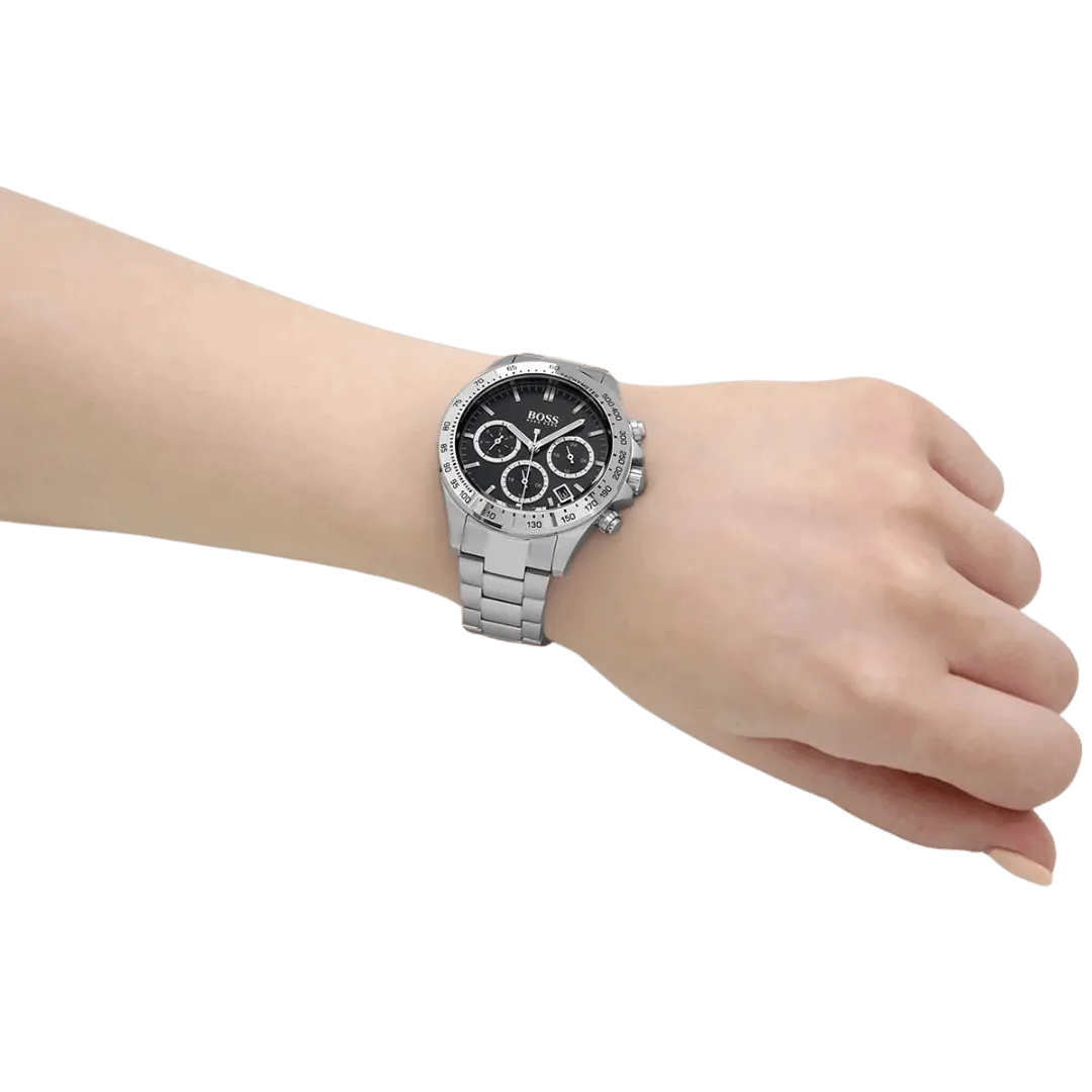 Original Hugo Boss Lady Silver Color Watch 1502614-S007 Silver Unitalla bracelet-6