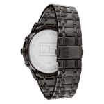 Original Tommy Hilfiger 1791633 Stainless Steel Round Analog Water Resistant Watch for Men-Black-1