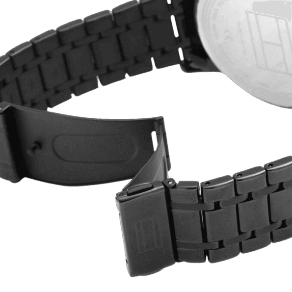 Original Tommy Hilfiger 1791633 Stainless Steel Round Analog Water Resistant Watch for Men-Black-7