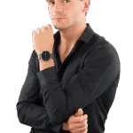 Original Tommy Hilfiger Analogue Multifunction Quartz Watch for Men with Brown Leather Strap-1791487-1