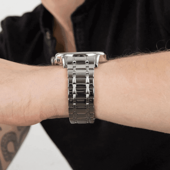 Original Tommy Hilfiger Analogue Multifunction Quartz Watch for Men with Silver Stainless Steel Bracelet-1791632-13