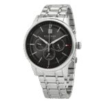 Original Tommy Hilfiger Analogue Multifunction Quartz Watch for Men with Silver Stainless Steel Bracelet-1791632-1