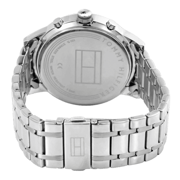 Original Tommy Hilfiger Analogue Multifunction Quartz Watch for Men with Silver Stainless Steel Bracelet-1791632-8