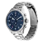 Original Tommy Hilfiger Analogue Multifunction Quartz Watch for Men with Silver Stainless Steel Bracelet-1792007-1