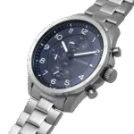 Original Tommy Hilfiger Analogue Multifunction Quartz Watch for Men with Silver Stainless Steel Bracelet-1792007-1