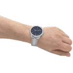 Original Tommy Hilfiger Analogue Multifunction Quartz Watch for Men with Silver Stainless Steel Bracelet-1792007-1