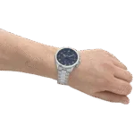 Original Tommy Hilfiger Analogue Multifunction Quartz Watch for Men with Silver Stainless Steel Bracelet-1792007-1