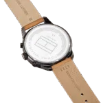 Original Tommy Hilfiger Analogue Multifunction Quartz Watch for men with Brown Leather strap-1791486-1
