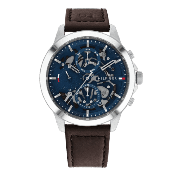 Original Tommy Hilfiger Men's Analog Quartz Watch with Leather Strap 1710476-1