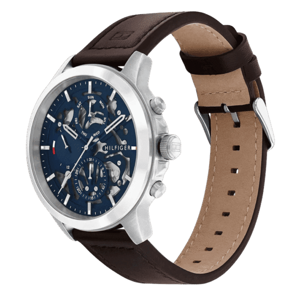 Original Tommy Hilfiger Men's Analog Quartz Watch with Leather Strap 1710476-2