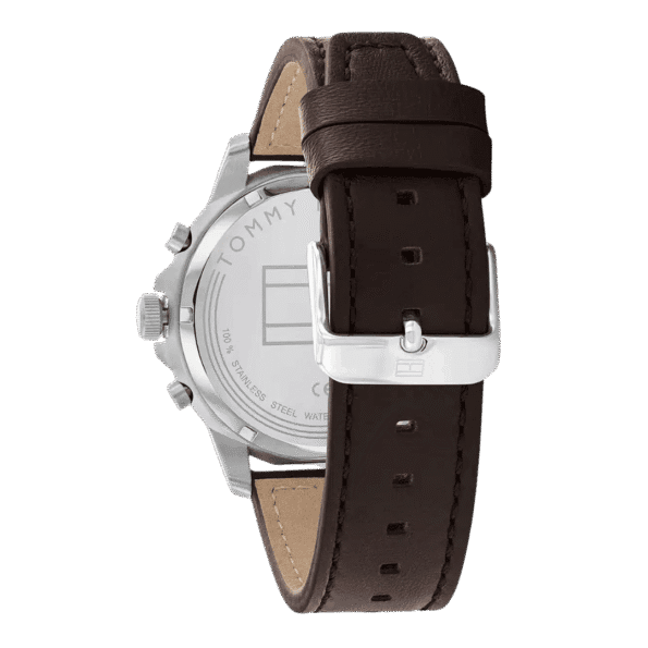 Original Tommy Hilfiger Men's Analog Quartz Watch with Leather Strap 1710476-3