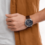 Original Tommy Hilfiger Men’s Analog Quartz Watch with Leather Strap 1710476-1