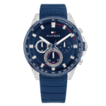 Original Tommy Hilfiger Men’s Analog Quartz Watch with Silicone Strap 1791970-1