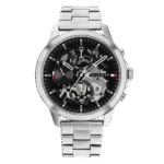 Original Tommy Hilfiger Men's Analog Quartz Watch with Stainless Steel Strap 1710477 bracelet-1