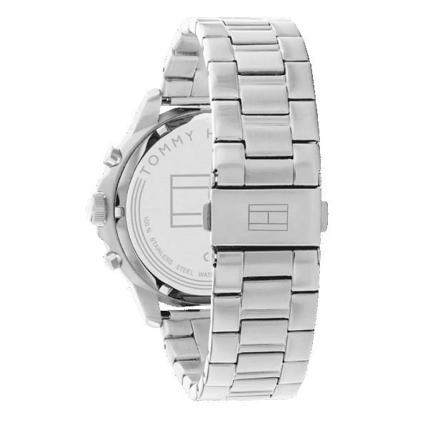 Original Tommy Hilfiger Men's Analog Quartz Watch with Stainless Steel Strap 1710477 bracelet-3