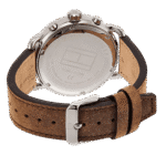 Original Tommy Hilfiger Men’s Blue Leather Casual Watch-1791424-46mm-6