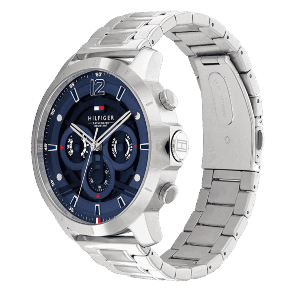 Original Tommy Hilfiger Men's Casual Watch-Multifunction Stainless Steel Wristwatch-Water Resistant up to 5 ATM:50 Meters Premium Fashion Timepiece for All Occasions-50 mm-2