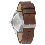 Original Tommy Hilfiger Men’s Leather Analog Wrist Watch 1791772-Brown Strap with Blue Dial-42mm-1
