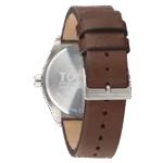 Original Tommy Hilfiger Men’s Leather Analog Wrist Watch 1791772-Brown Strap with Blue Dial-42mm-1