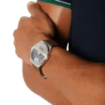 Original Tommy Hilfiger Men’s Leather Analog Wrist Watch 1791772-Brown Strap with Blue Dial-42mm-1