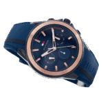 Original Tommy Hilfiger Men’s Multi Dial Quartz Watch with Silicone Strap 1791860-1
