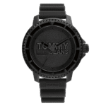 Original Tommy Hilfiger Men’s Quartz Plastic and Silicone Strap Watch Color Black Model 1792001 Black Casual-45mm-1