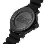 Original Tommy Hilfiger Men’s Quartz Plastic and Silicone Strap Watch Color Black Model 1792001 Black Casual-45mm-1