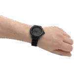 Original Tommy Hilfiger Men’s Quartz Plastic and Silicone Strap Watch Color Black Model 1792001 Black Casual-45mm-1