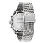 Original Tommy Hilfiger Men’s Quartz Watch with Stainless Steel Strap Silver 22 Model 1710420-1