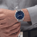 Original Tommy Hilfiger Men’s Quartz Watch with Stainless Steel Strap Silver 22 Model 1710420-1