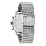 Original Tommy Hilfiger Men’s Quartz Watch with Stainless Steel Strap Silver 22 Model 1791881-1