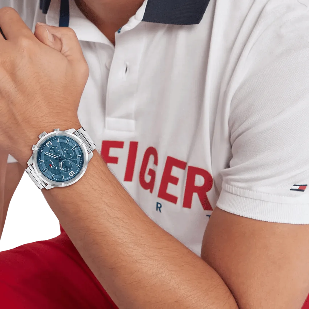 Original Tommy Hilfiger Men’s Watch Wild 1792077-6 Original Tommy Hilfiger Men’s Watch Wild 1792077-6