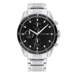 Original Tommy Hilfiger Original Fashion Men's Watch 1791835 Silver 44 mm casual-1
