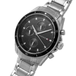 Original Tommy Hilfiger Original Fashion Men’s Watch 1791835 Silver 44 mm casual-1