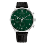 Original Tommy Hilfiger THW Men's Analog Quartz Watch with Leather Strap 1791985